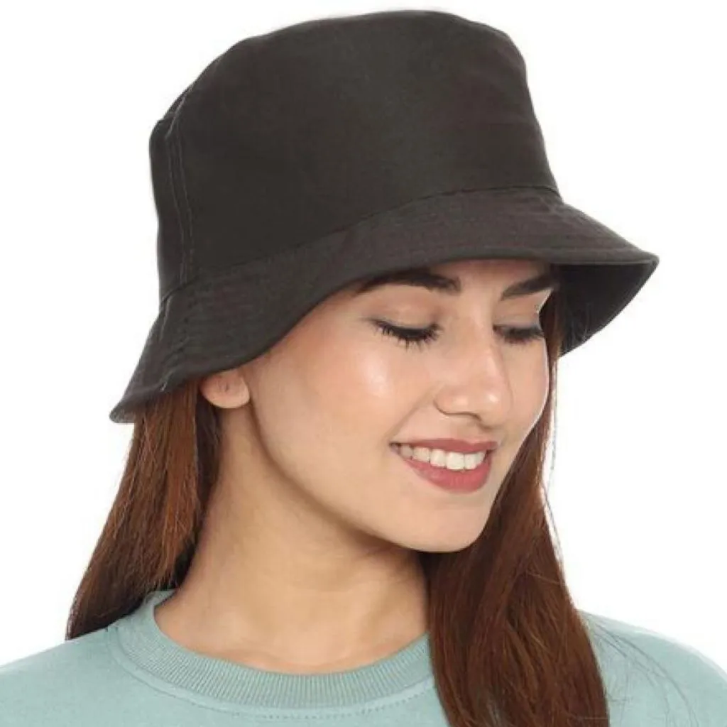 Modern Foldable Bucket Caps And Hats For Women