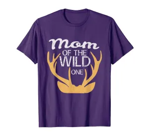 Mom Of The Wild One Shirt 1st Birthday Mother Gift