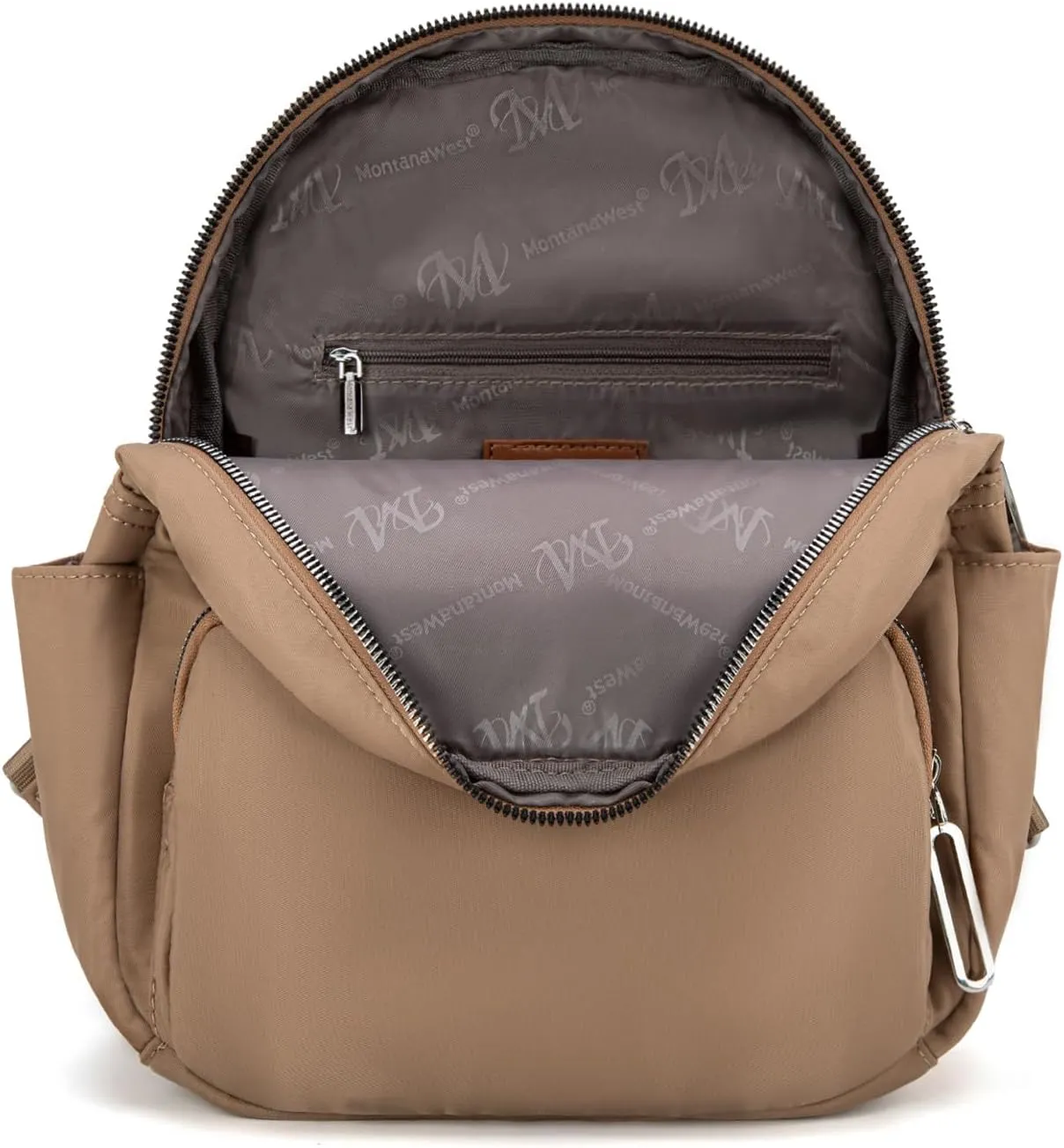 Montana West Small Backpack Purse for Women Lightweight Casual Backpacks with Anti-theft Back Pocket for Travel Work Day