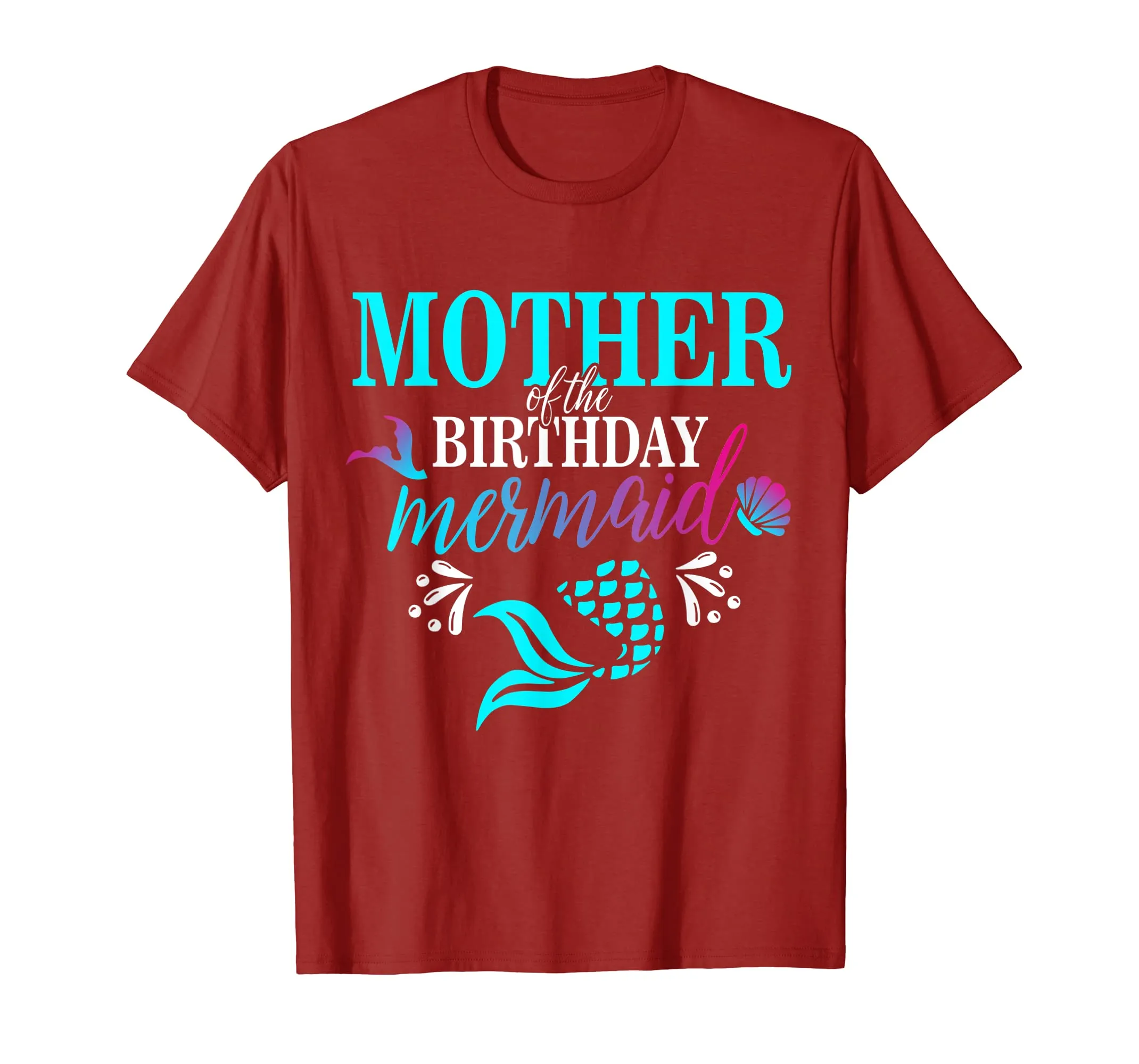 Mother Of The Birthday Mermaid Matching Family T-shirt