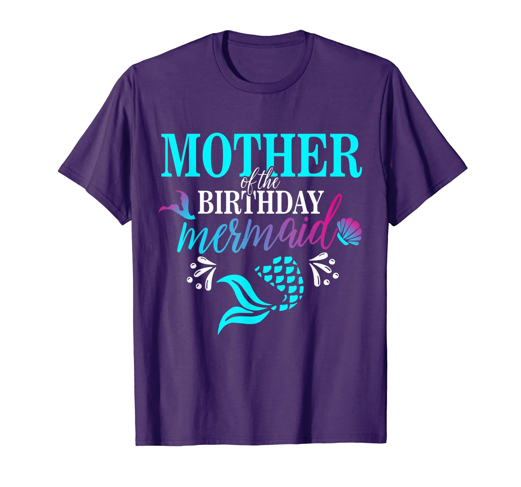 Mother Of The Birthday Mermaid Matching Family T-shirt