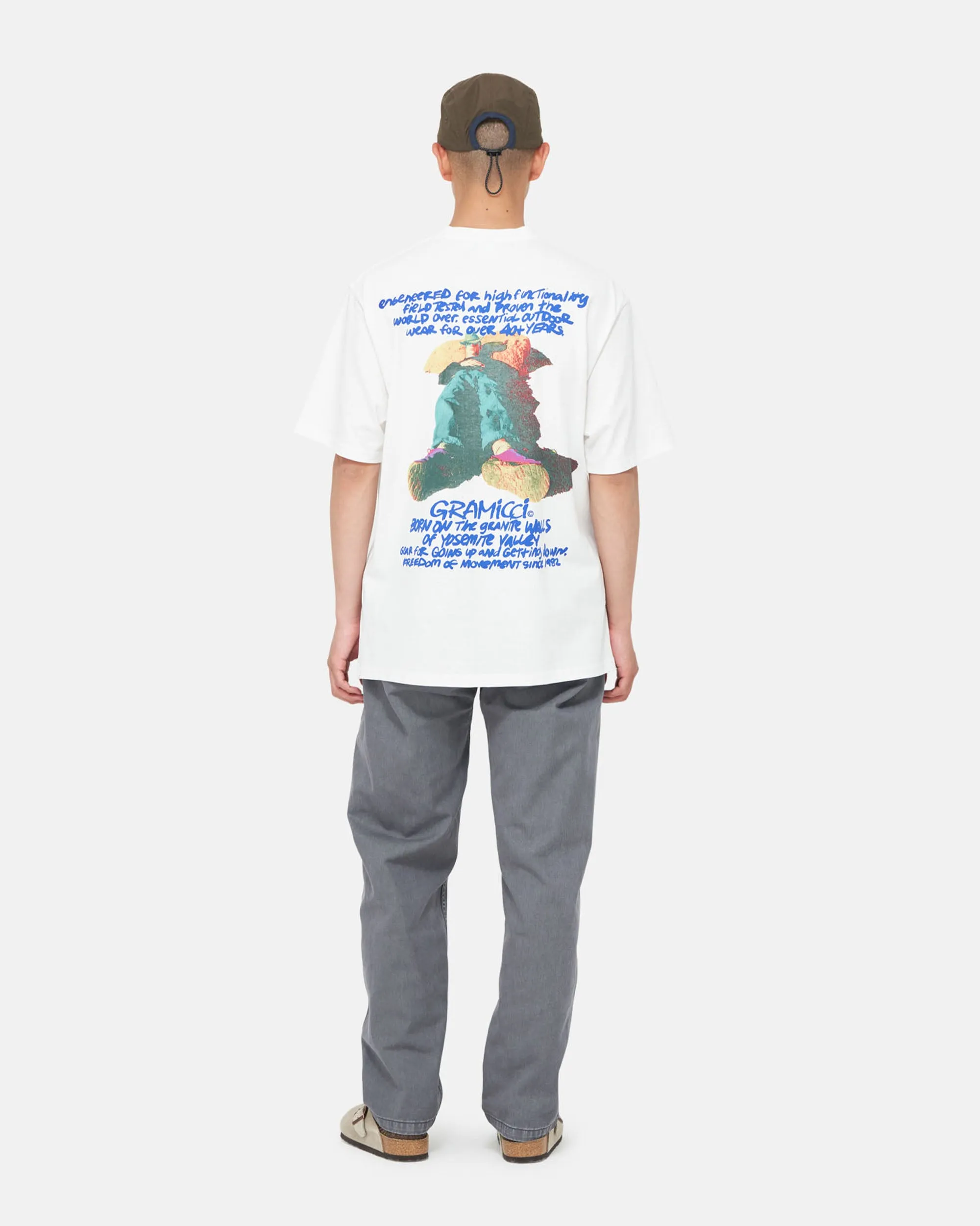 Napping Climber T-Shirt - White