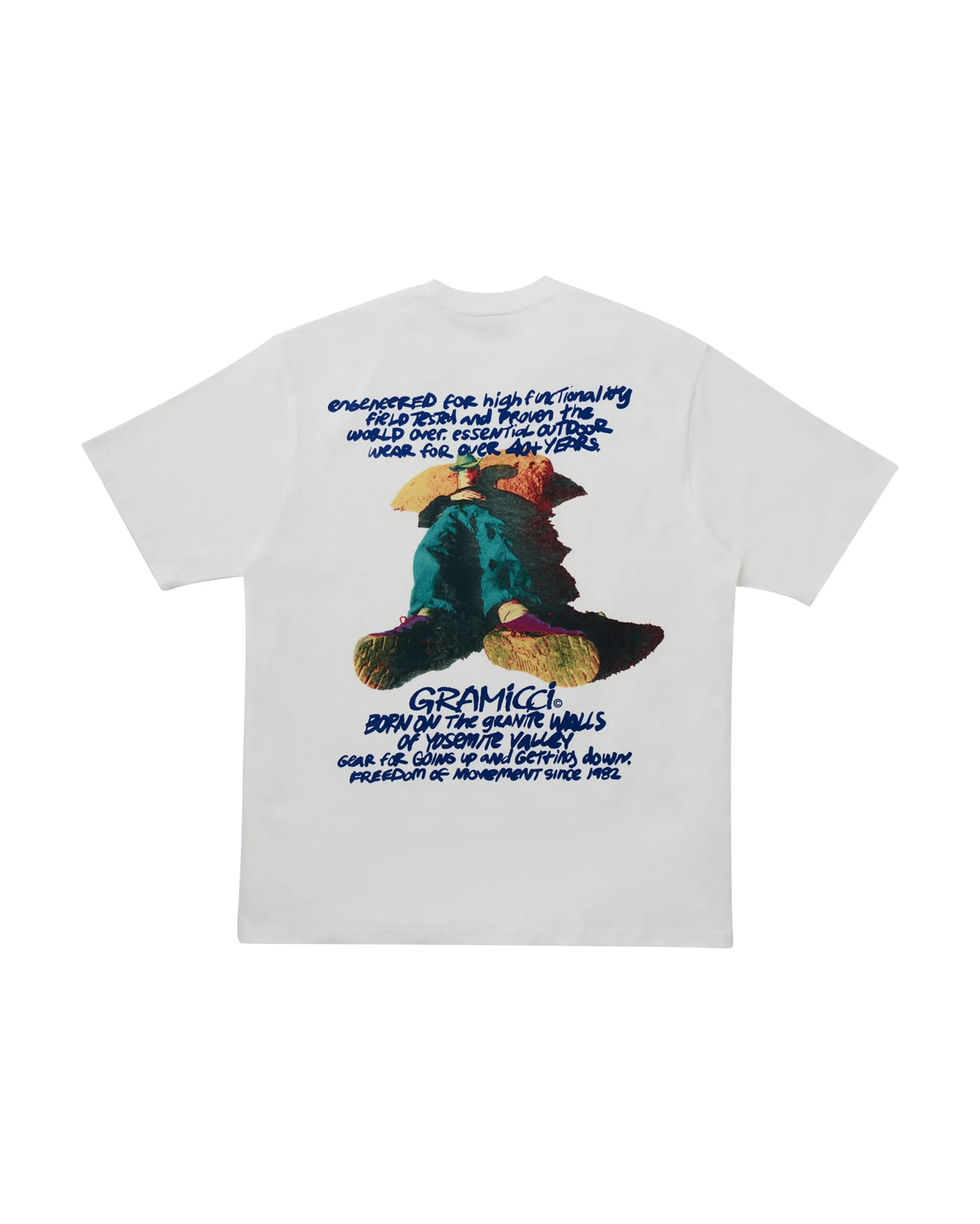 Napping Climber T-Shirt - White