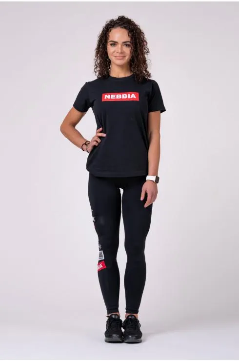 Nebbia NEBBIA Women's T-shirt 592 Black