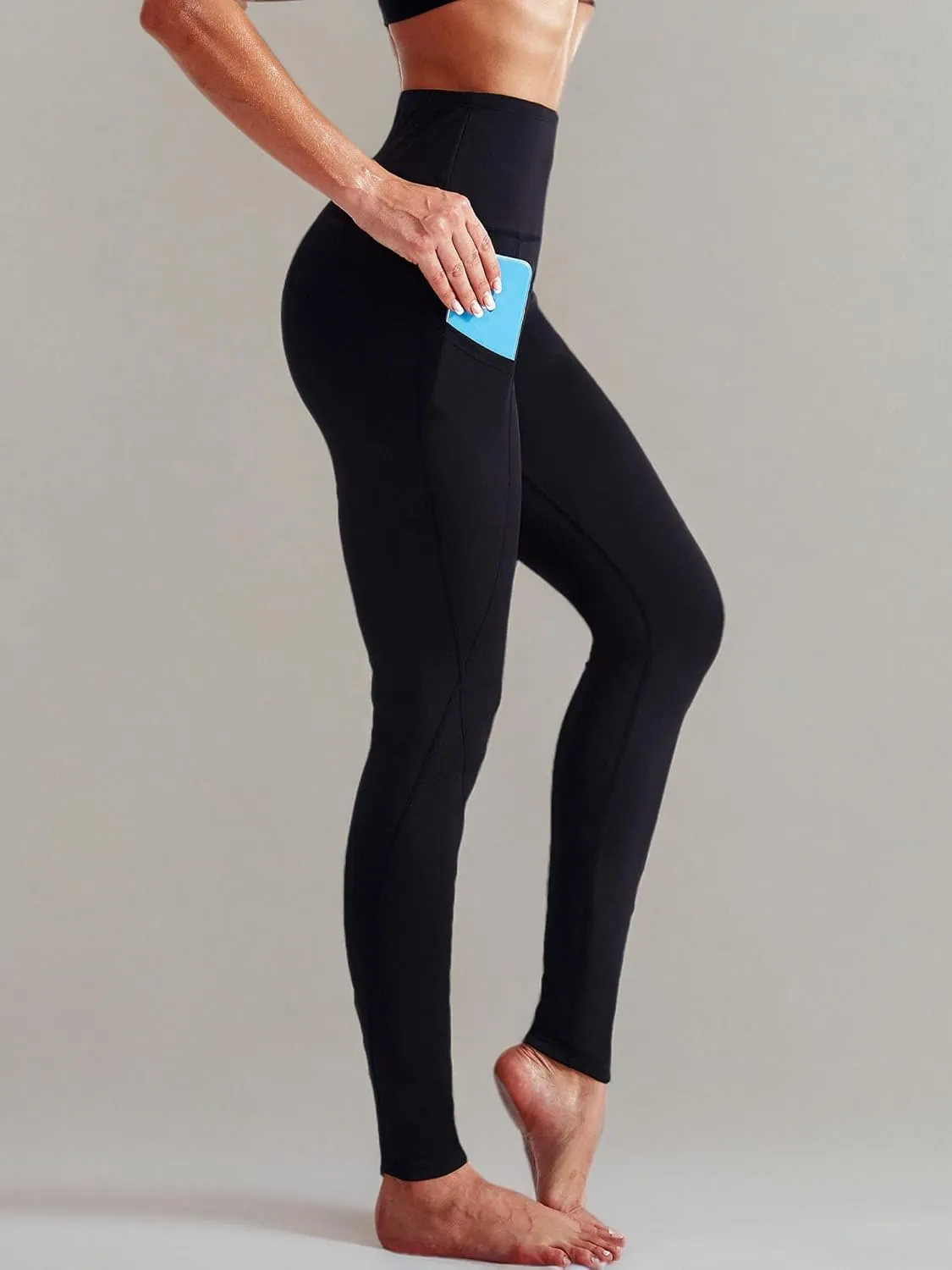NELEUS High Waist Running Workout Leggings for Yoga with Pockets