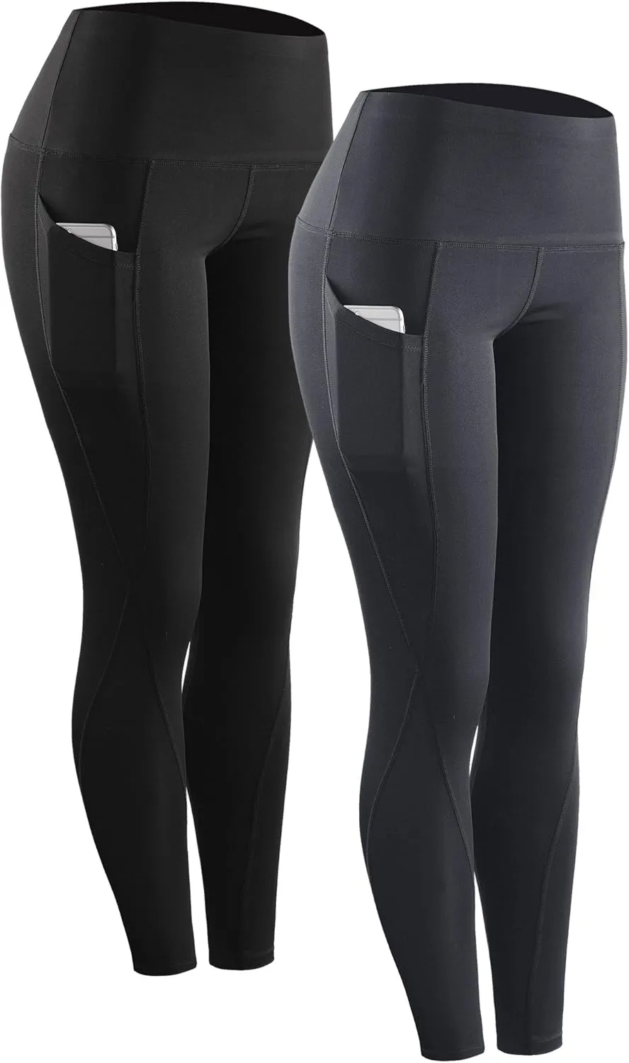 NELEUS High Waist Running Workout Leggings for Yoga with Pockets