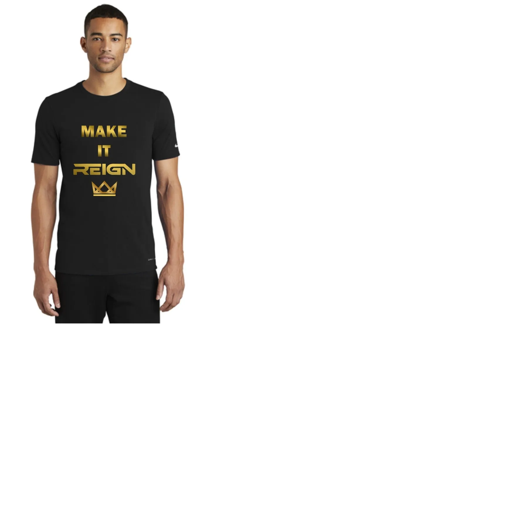 nike Men's Dri fit make it reign tee