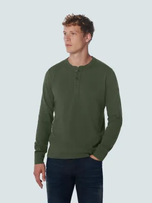 NO EXCESS / Herren-Shirt / T-Shirt Long Sleeve Granddad Garmen