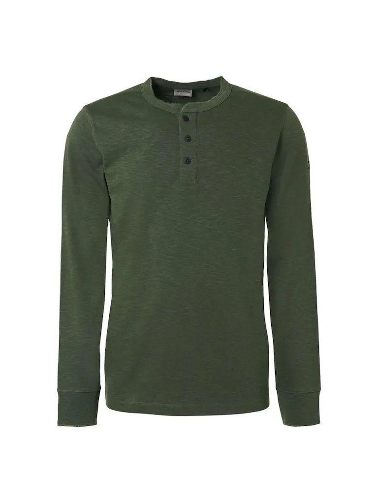 NO EXCESS / Herren-Shirt / T-Shirt Long Sleeve Granddad Garmen