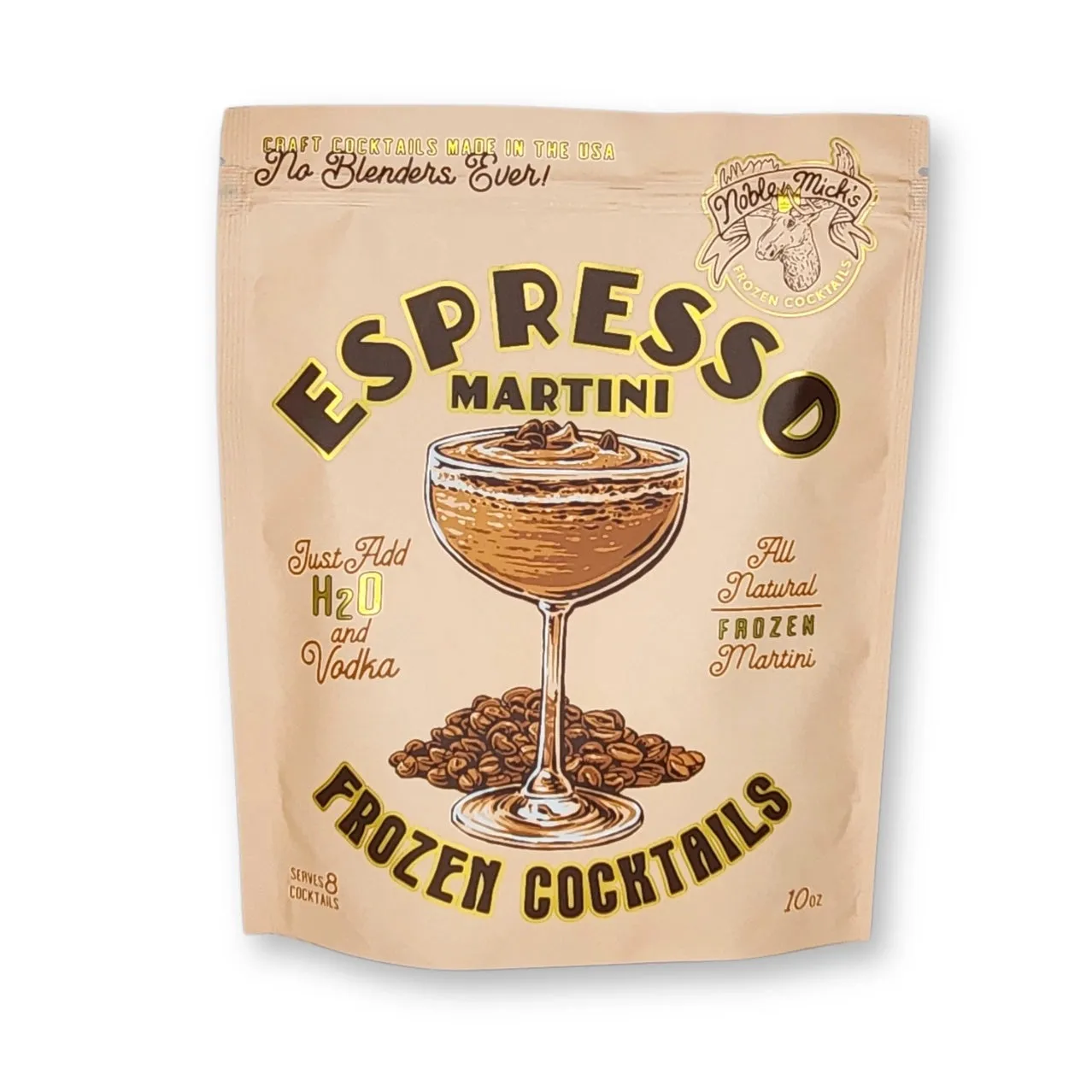 Noble Mick's Espresso Martini Frozen Cocktail Bag