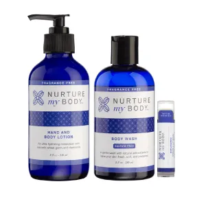 Nurture My Body | Fragrance Free Scent Set | Sulfate Free