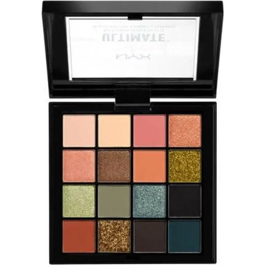 NYX Ultimate Shadow Palette - Utopia: paleta de sombras para looks intensos y vibrantes
