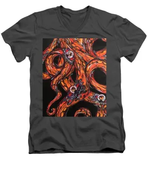 OctaArms - Men's V-Neck T-Shirt