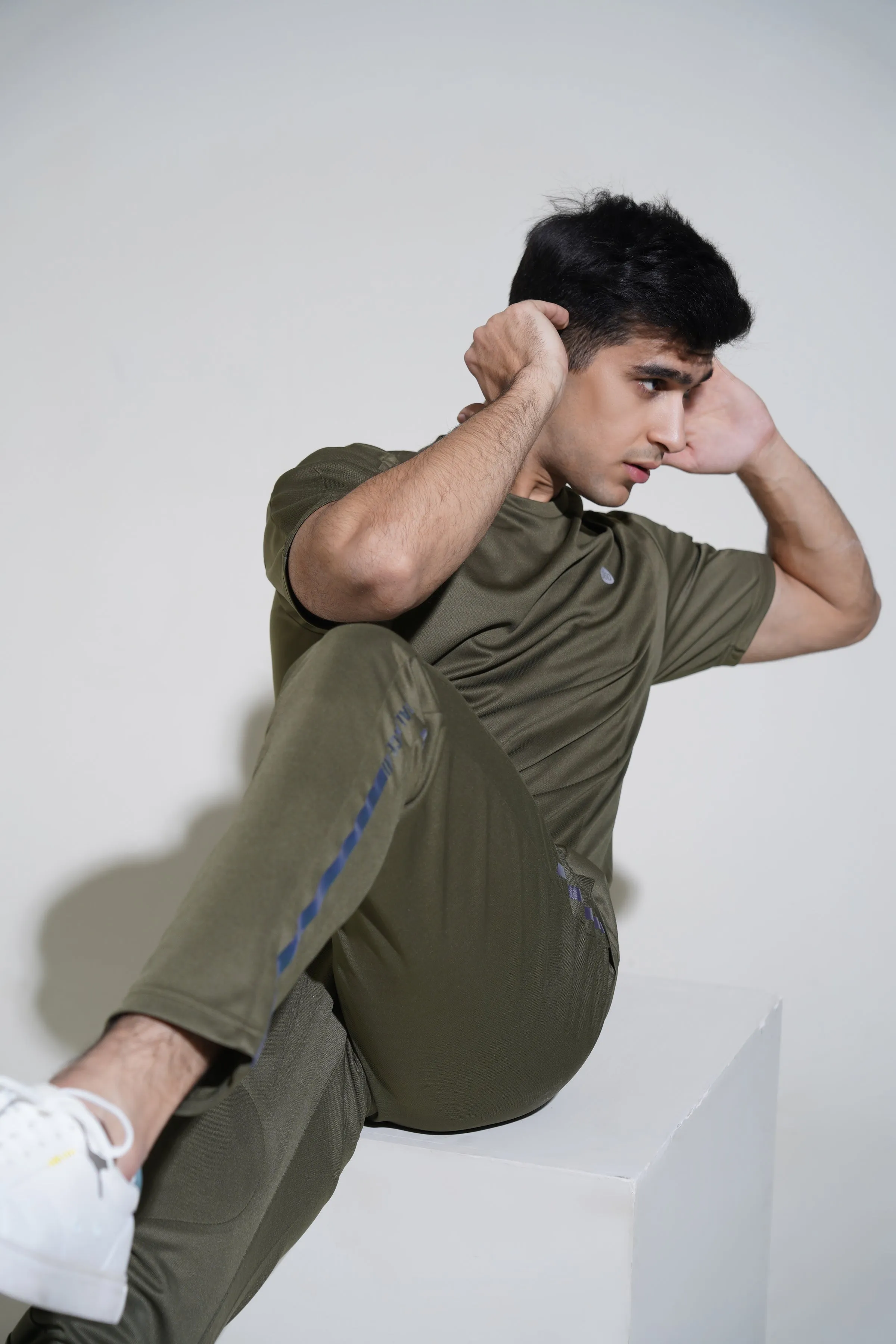 Olive Sporty T-Shirt