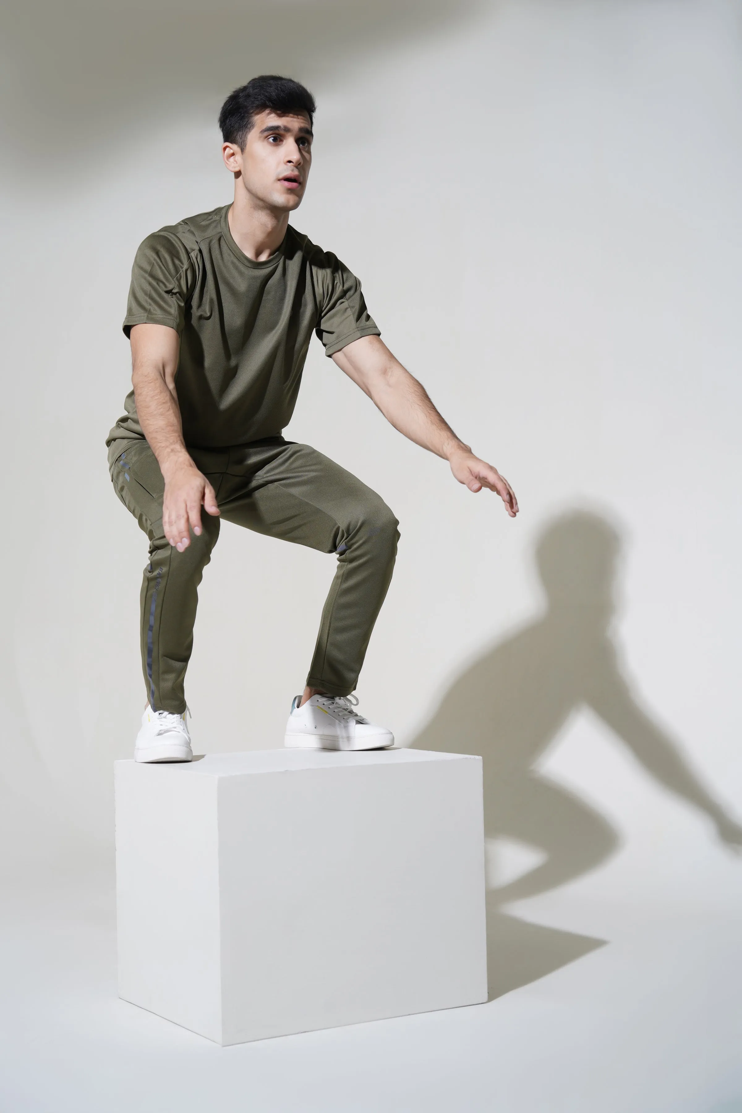 Olive Sporty T-Shirt