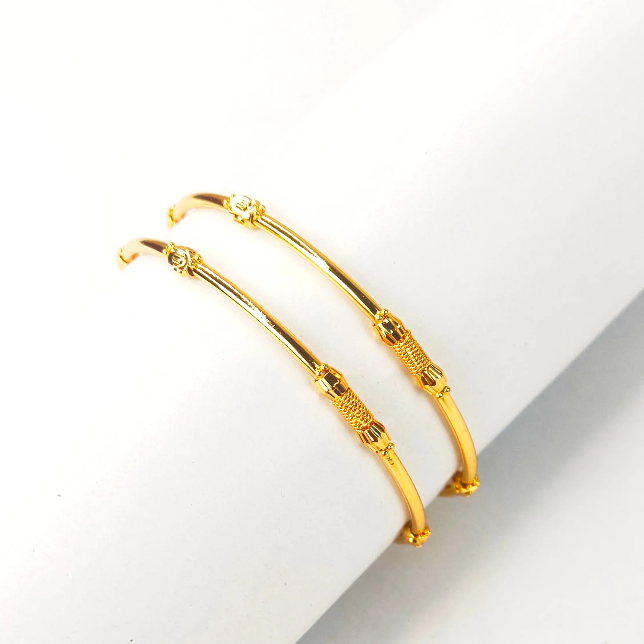 One Gram Gold Plated Bangles For Daily Use By Asp Fashion Jewellery