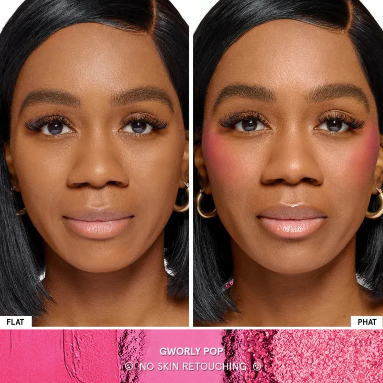 One/Size - Cheek Clapper 3d Blush Trio Palette - Gworly Pop