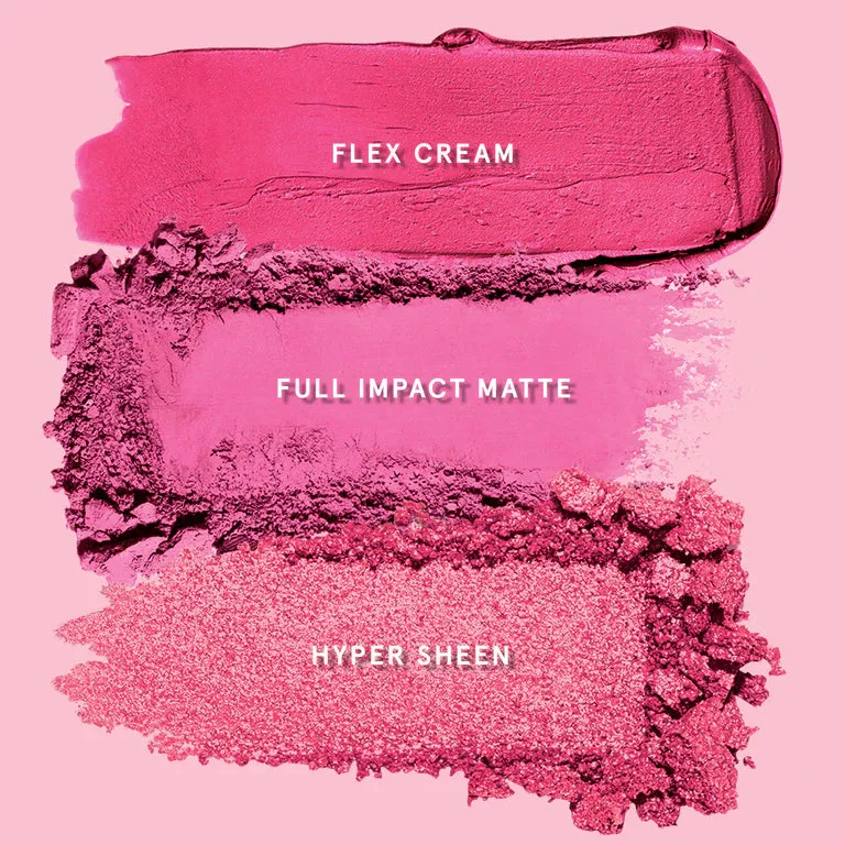 One/Size - Cheek Clapper 3d Blush Trio Palette - Gworly Pop
