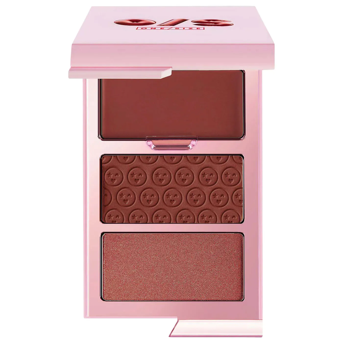 One/Size - Cheek Clapper 3D Blush Trio Palette - Rich Betch
