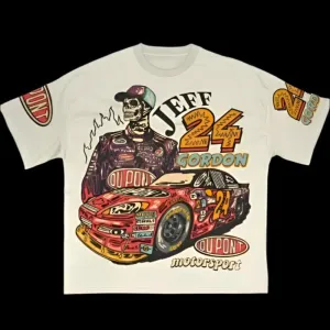 Oversized Graphic Tees - Unisex Bold Print T-Shirts