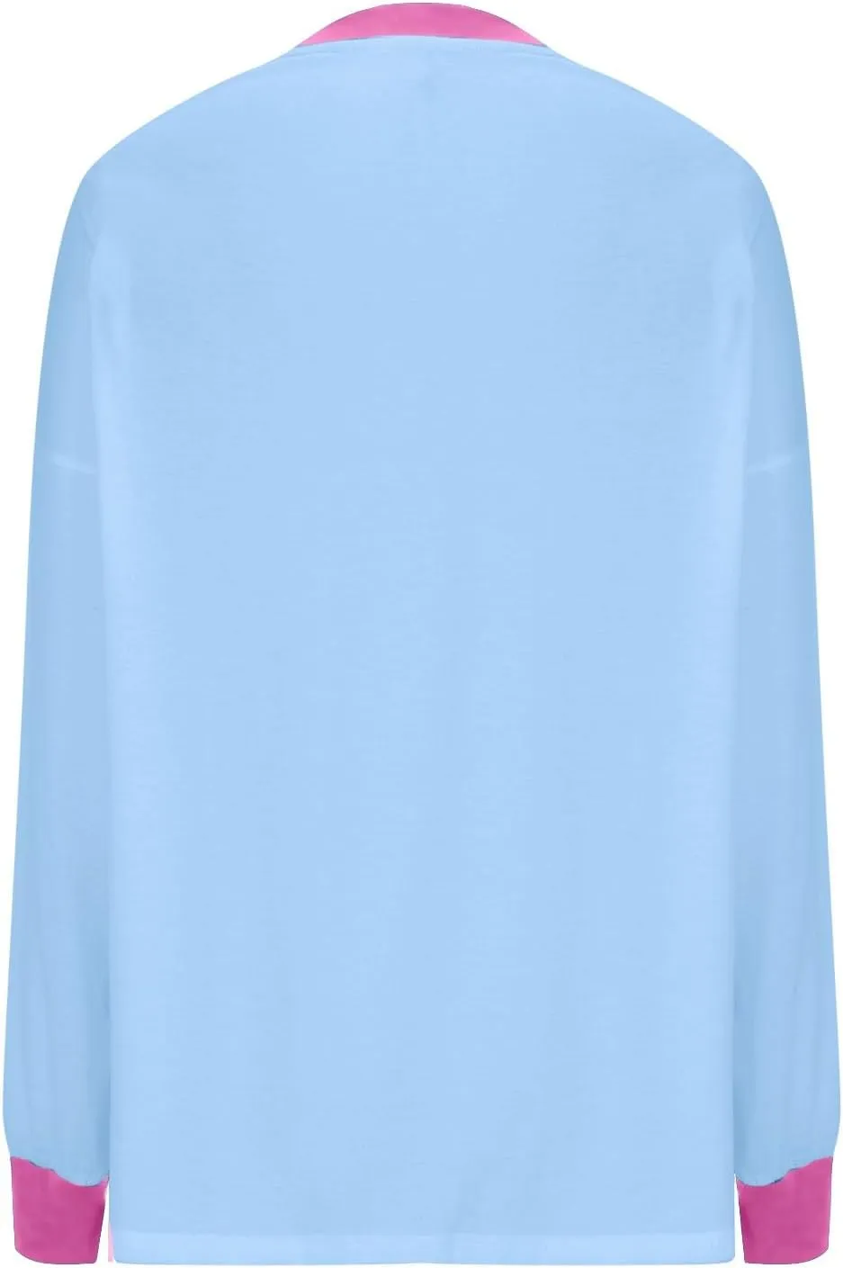 Oversized Sweatshirt for Women Dressy Casual Long Sleeve Hoodie Plain Crew Neck Shirts Fall Teens Preppy Clothes