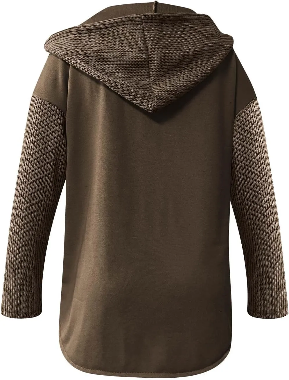 Oversized Sweatshirt Jackets for Women Trendy 2025 Spring Outfits Casual Long Sleeve Button Hooded Shacket Hoodies
