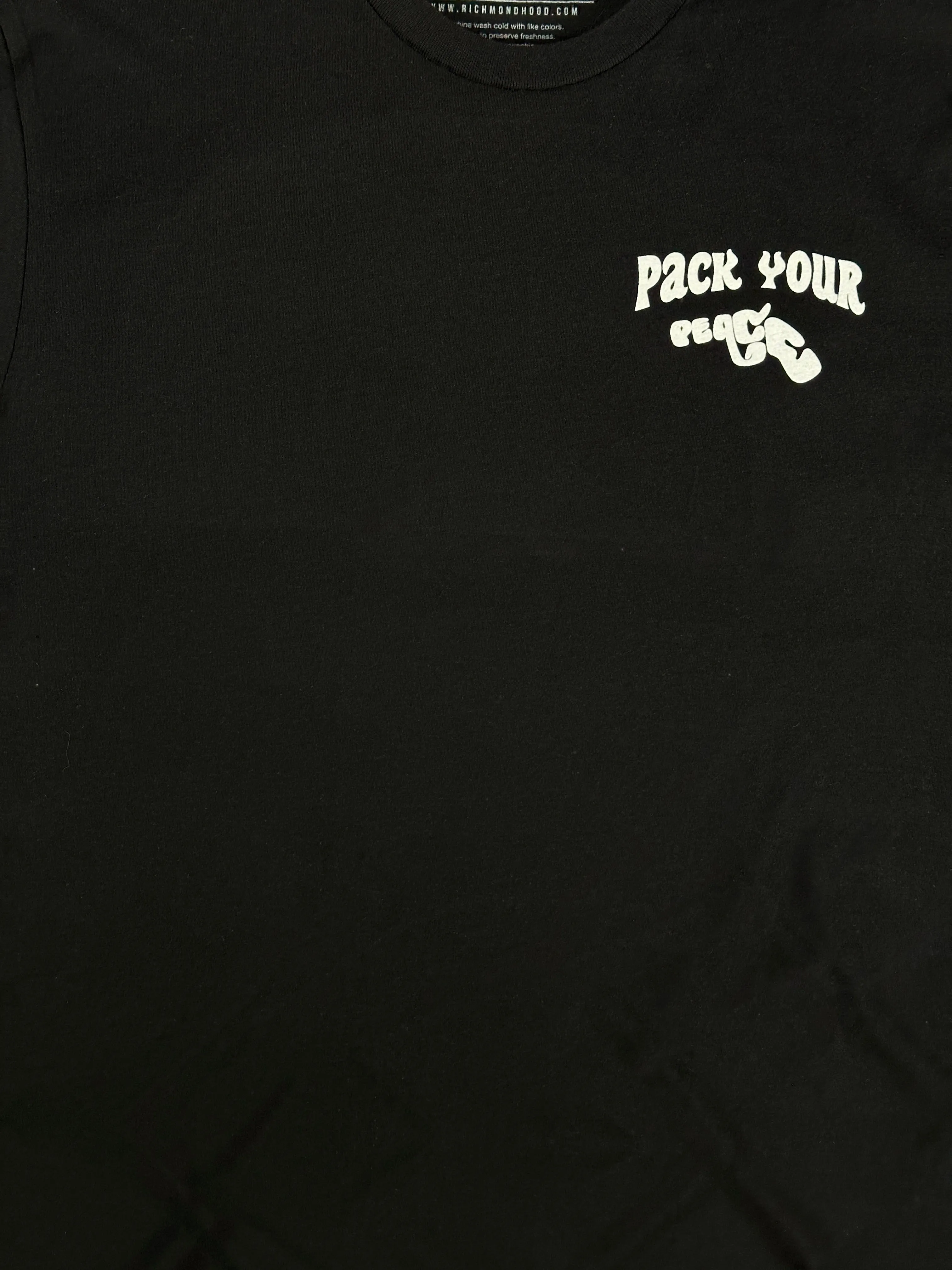 Pack Your Peace T - Black