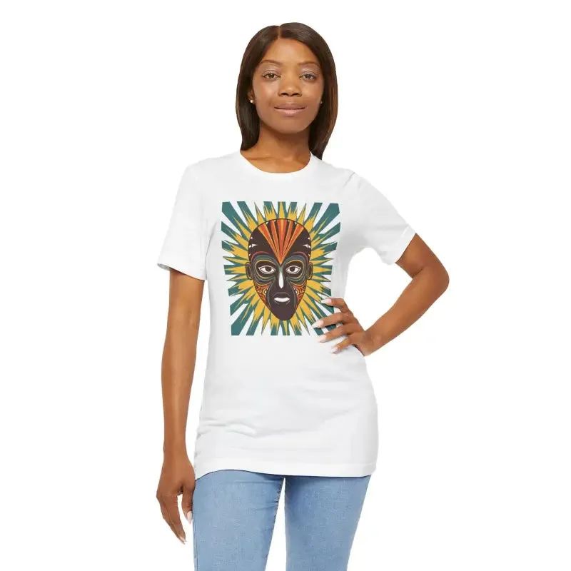 Painted Face Unisex Jersey Short Sleeve Tee
