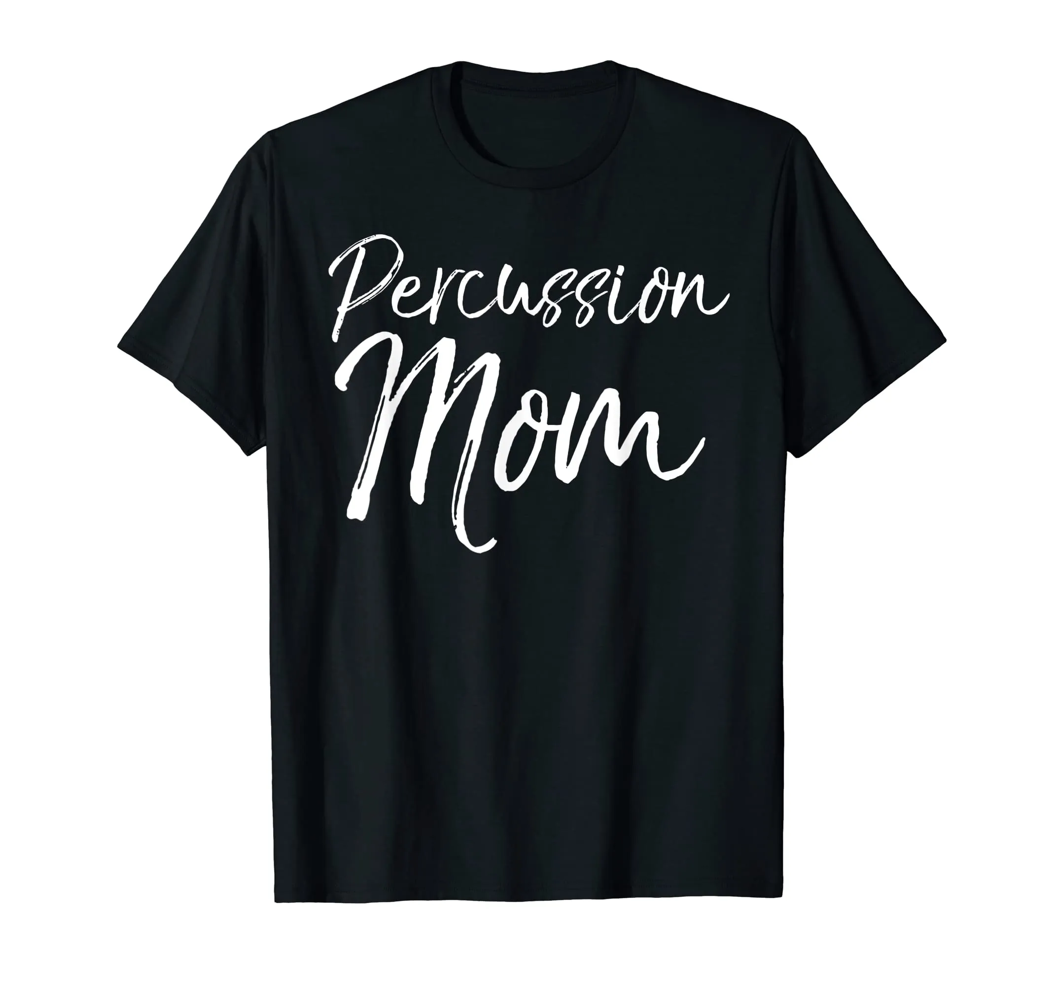 Percussion Mom Shirt Cute Marching Band Mother Tshirt Women