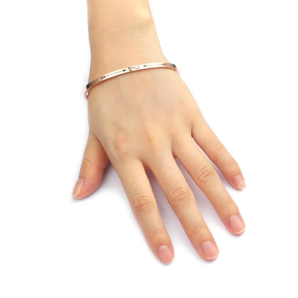 Personalize Your Name 3.5mm Cuff Bangle