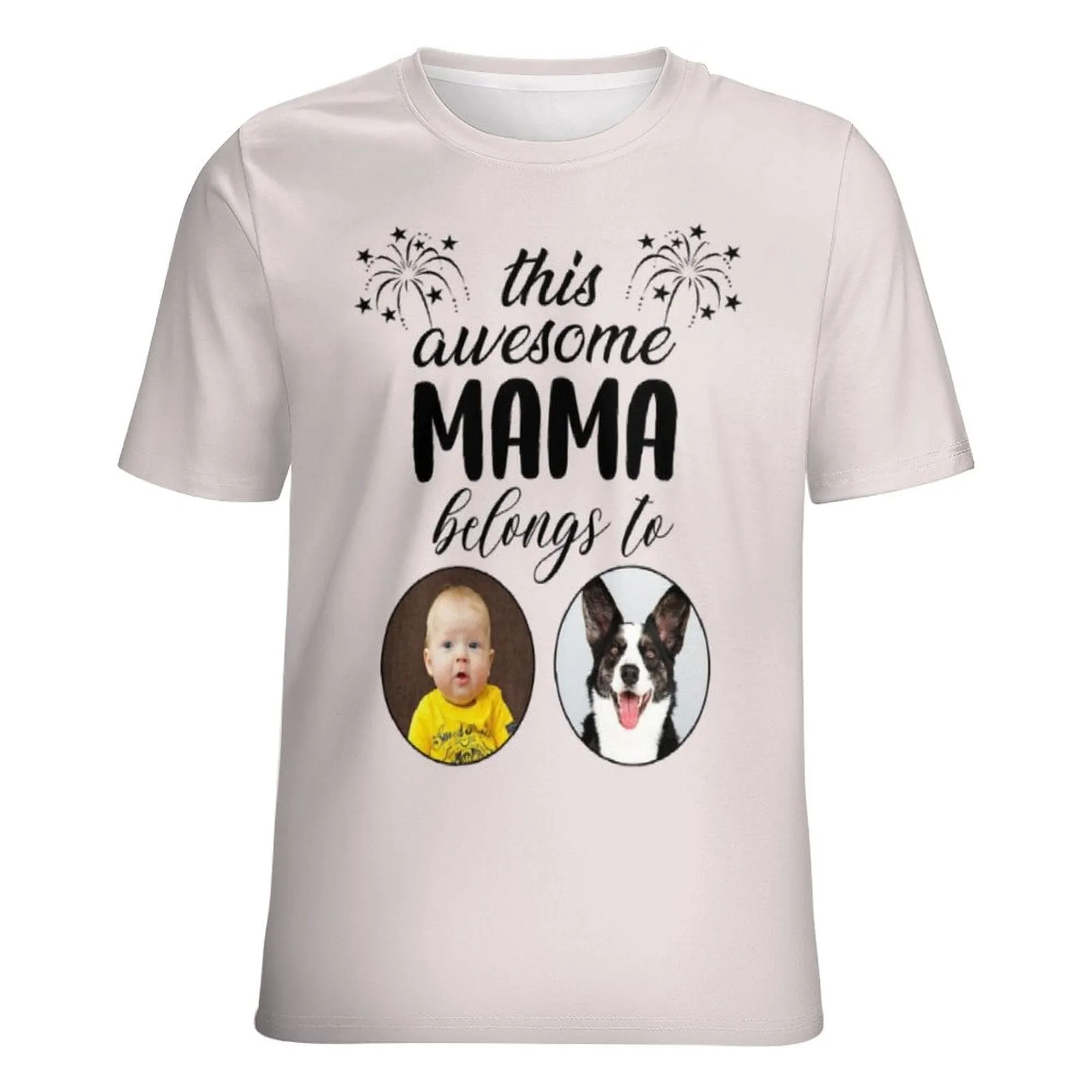 Personalized Mom Shirt With Kids Photo Shirt Mother's Day Shirt
