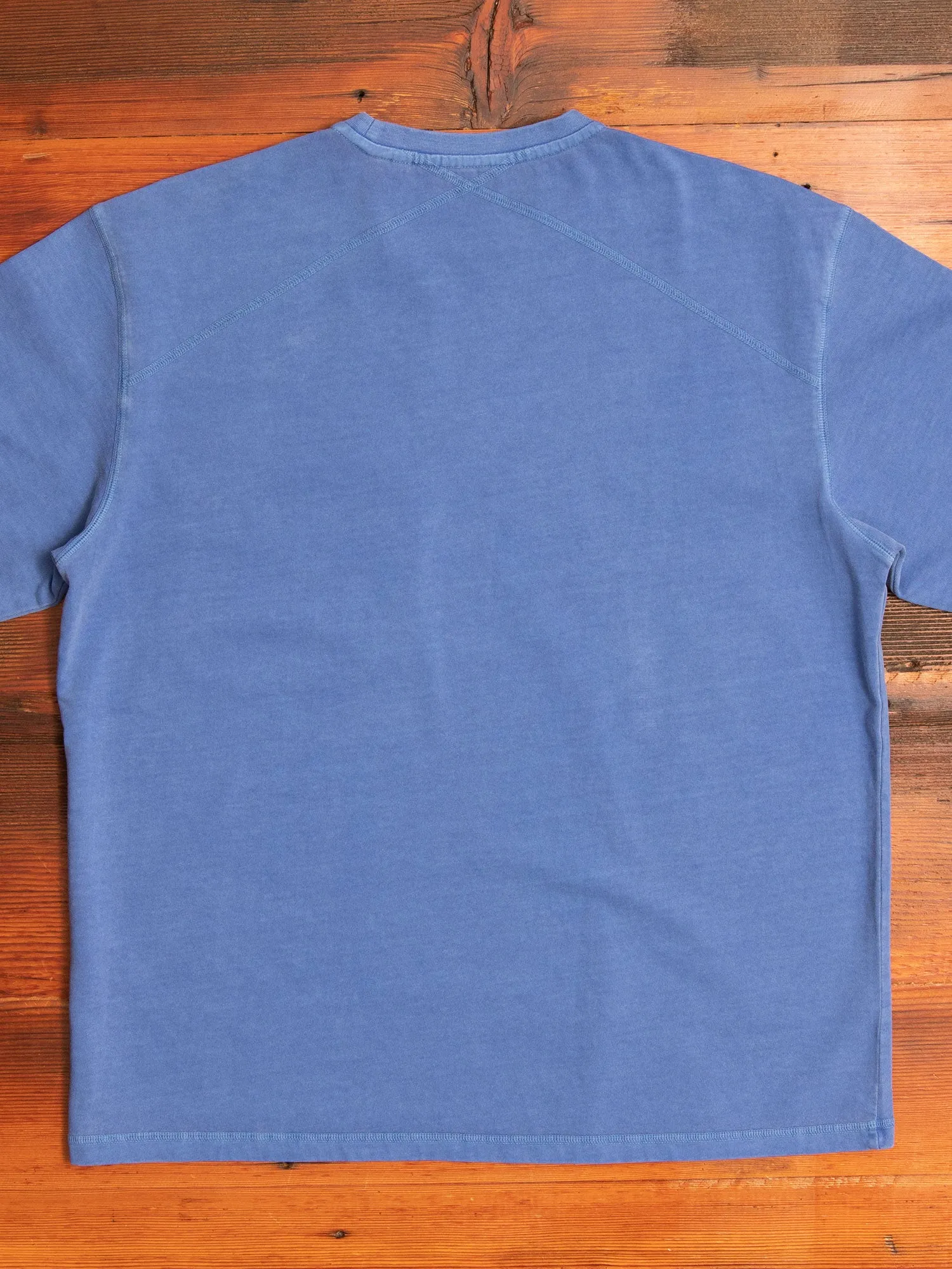 Pigment Dyed T-Shirt in Sky Blue