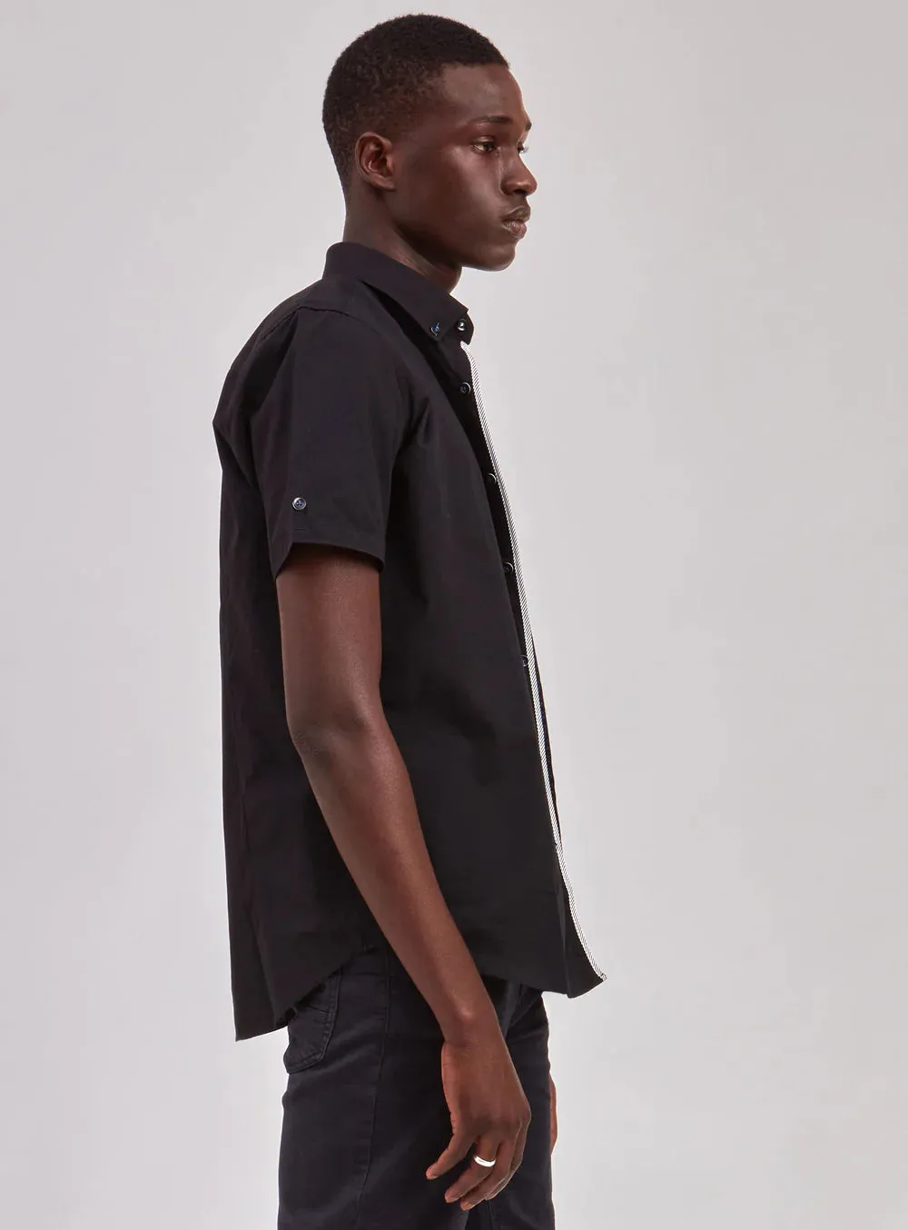 Point Zero Vall Classic Easy Iron Shirt Black