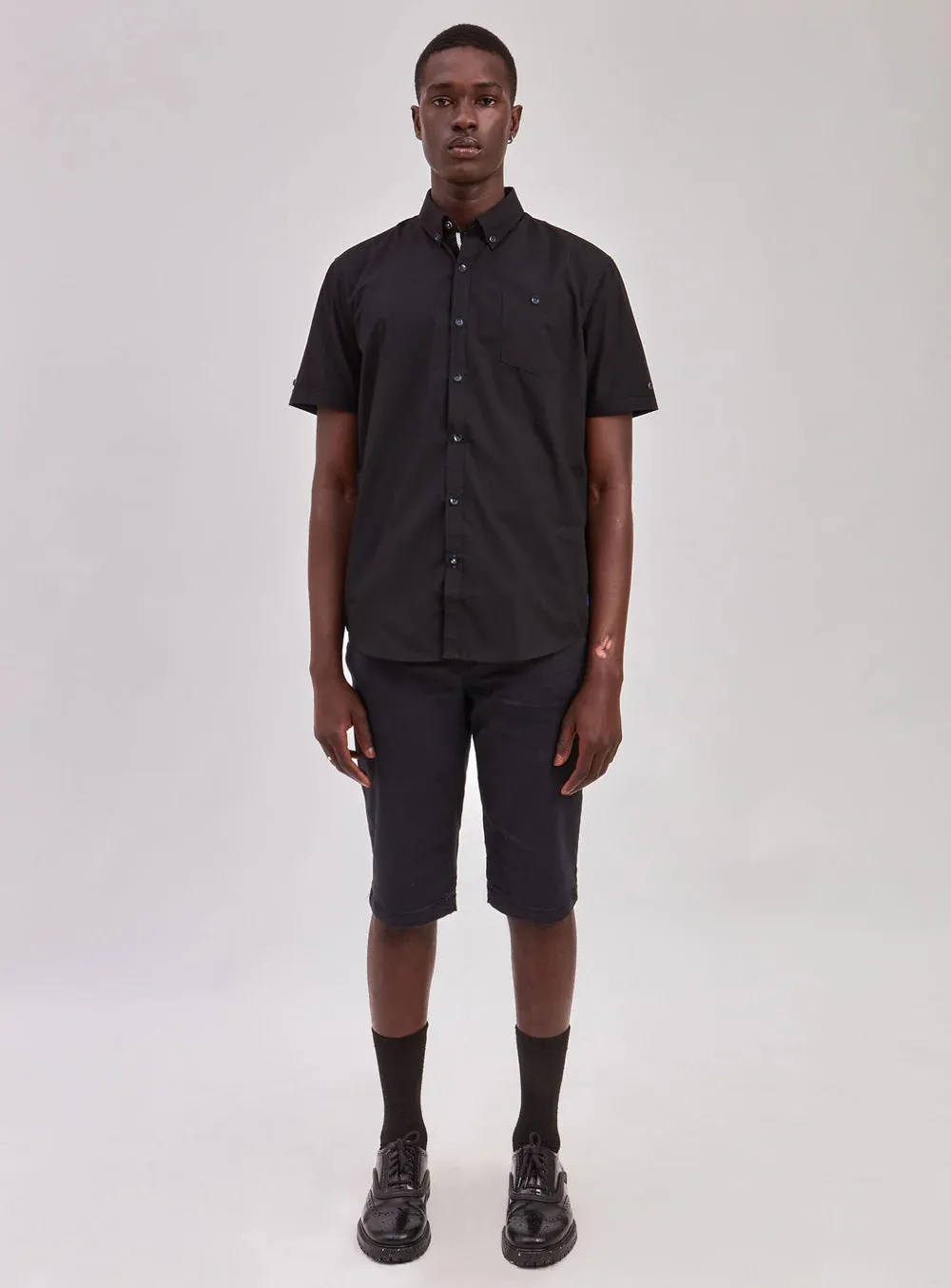 Point Zero Vall Classic Easy Iron Shirt Black