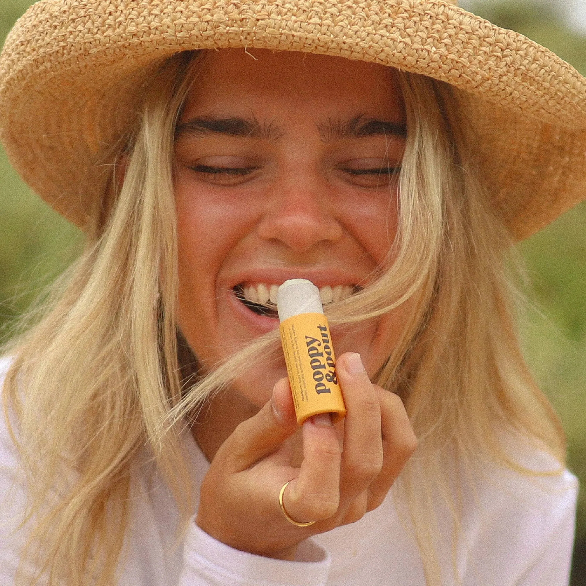 Poppy & Pout-Lip Balm, Lemon Bloom