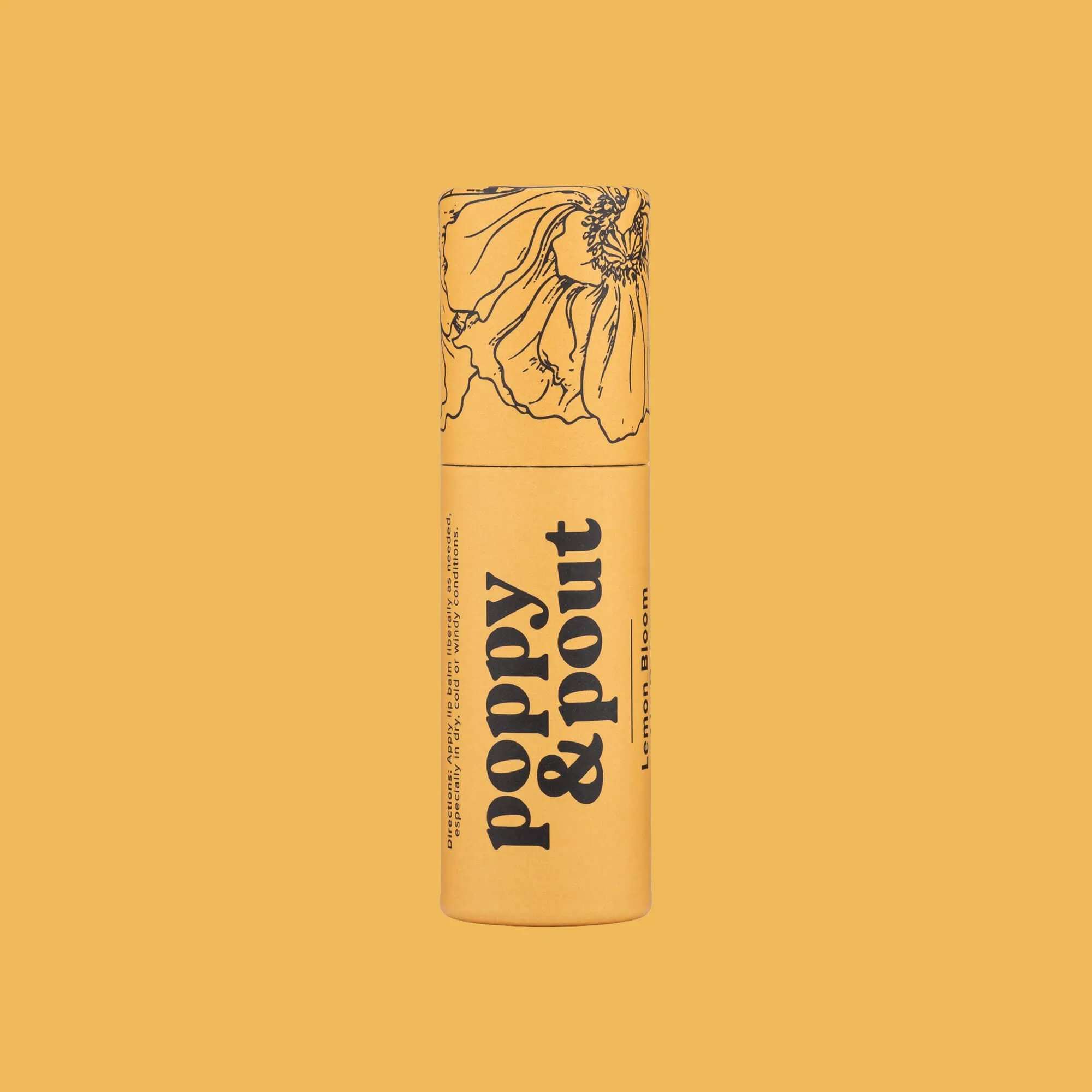 Poppy & Pout-Lip Balm, Lemon Bloom