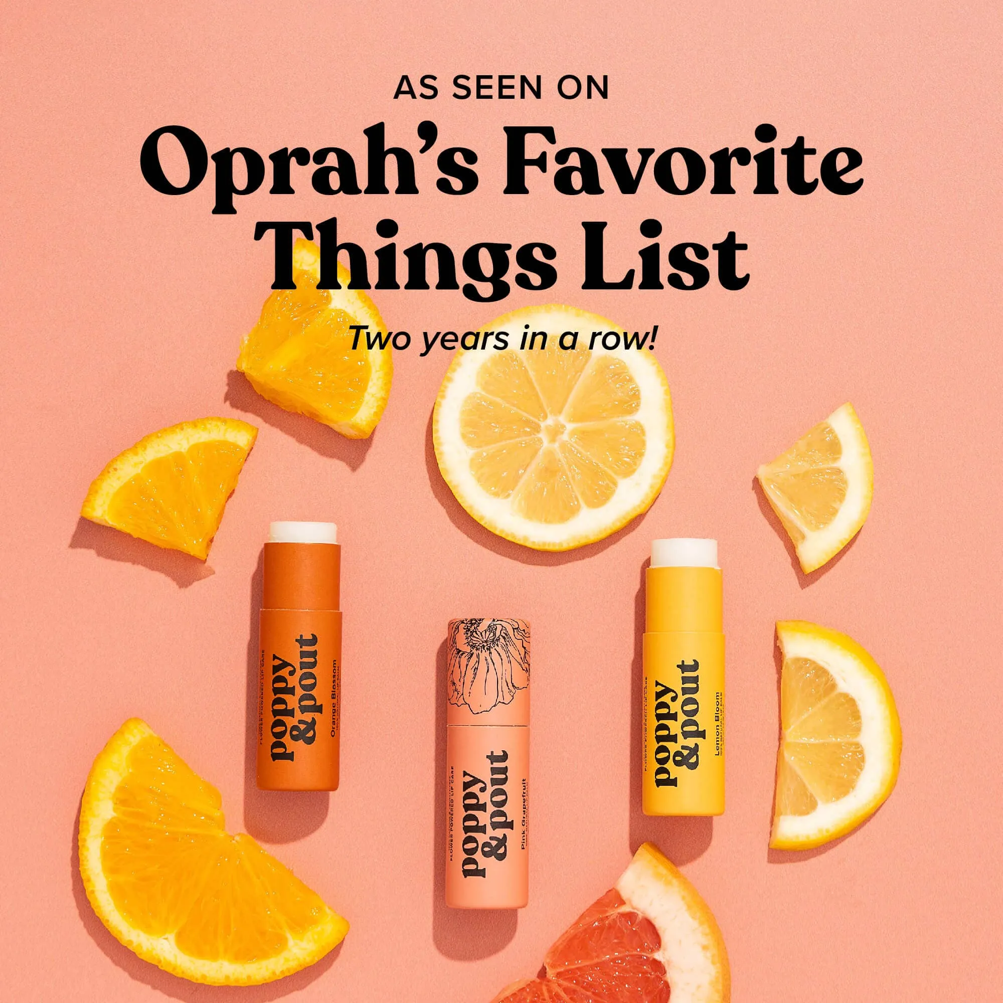 Poppy & Pout-Lip Balm, Lemon Bloom