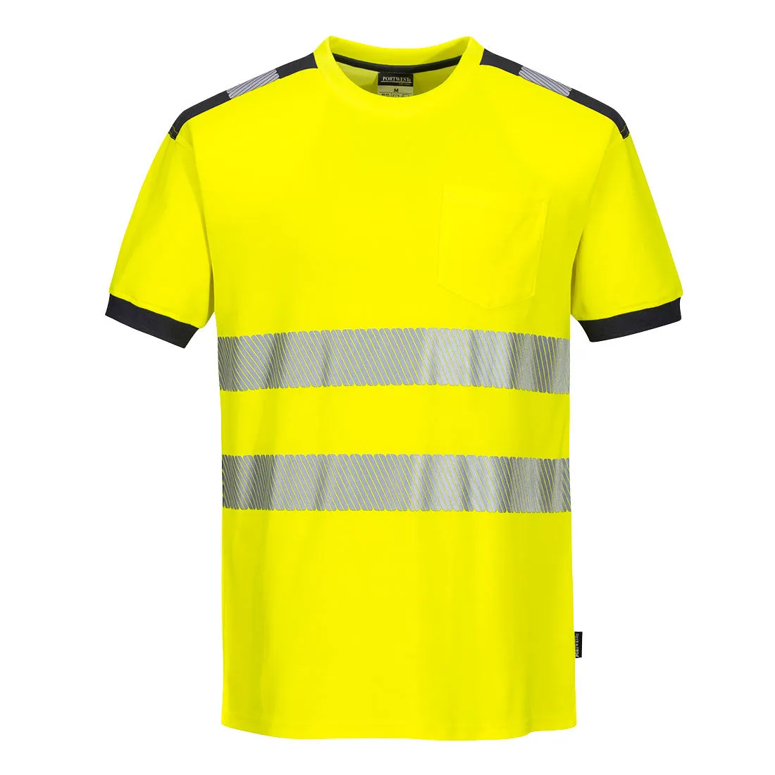 Portwest PW3 Hi-Vis Cotton Comfort T-Shirt S/S