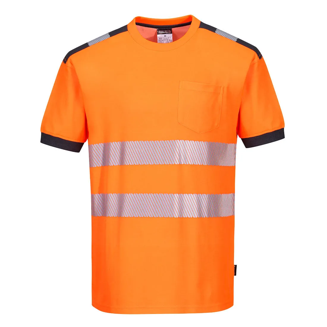 Portwest PW3 Hi-Vis Cotton Comfort T-Shirt S/S