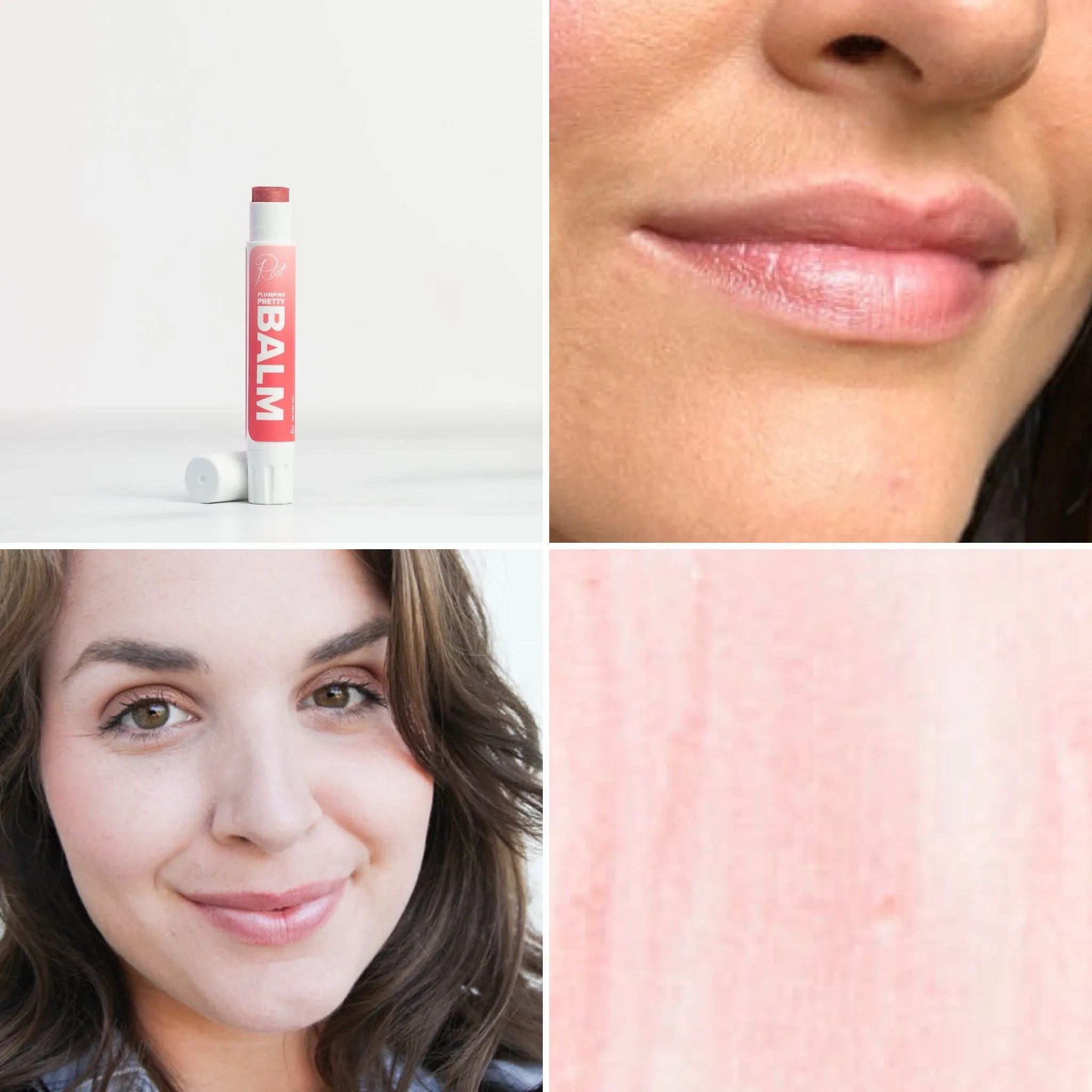Pretty   Plumping Balm • 100% Natural • Vegan • Tinted Lip Balm