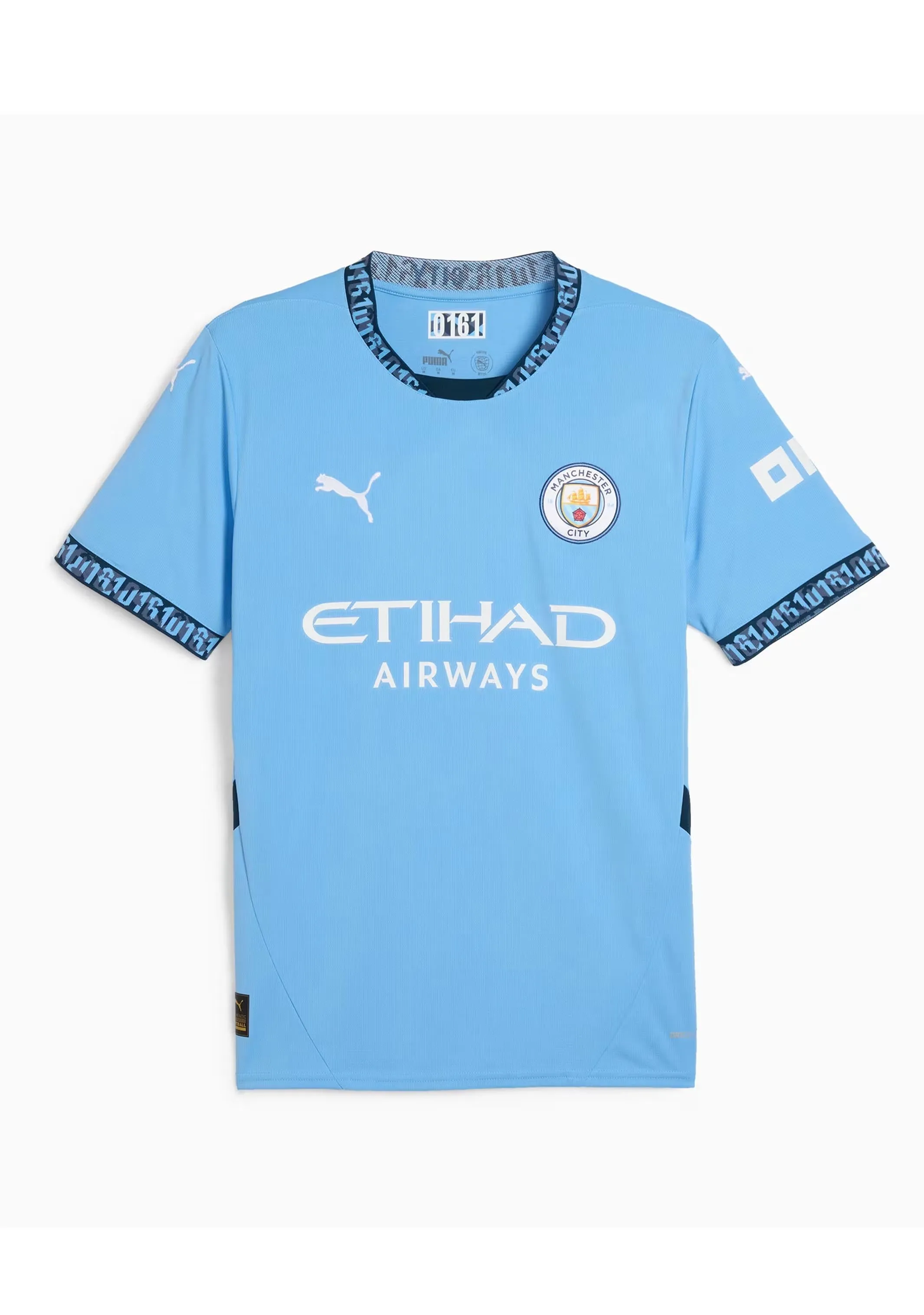 Puma Men’s Manchester City 24/25 Home Jersey with FREE Manchester City Scarf