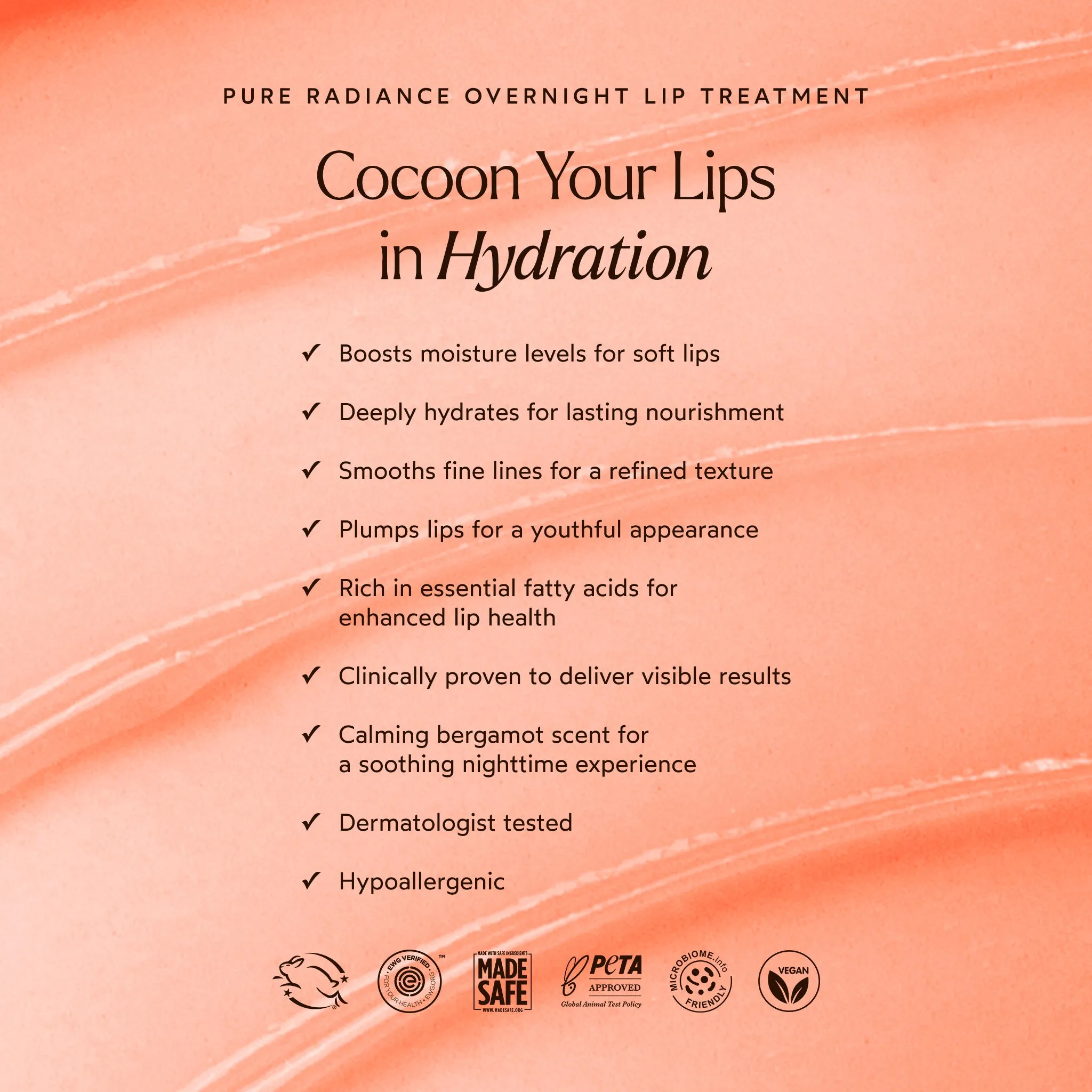 Pure Radiance Overnight Lip Treatment