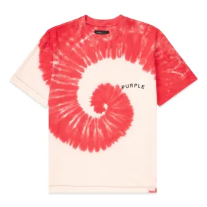 Purple Brand Curve Wordmark High Risk Red T-Shirt
