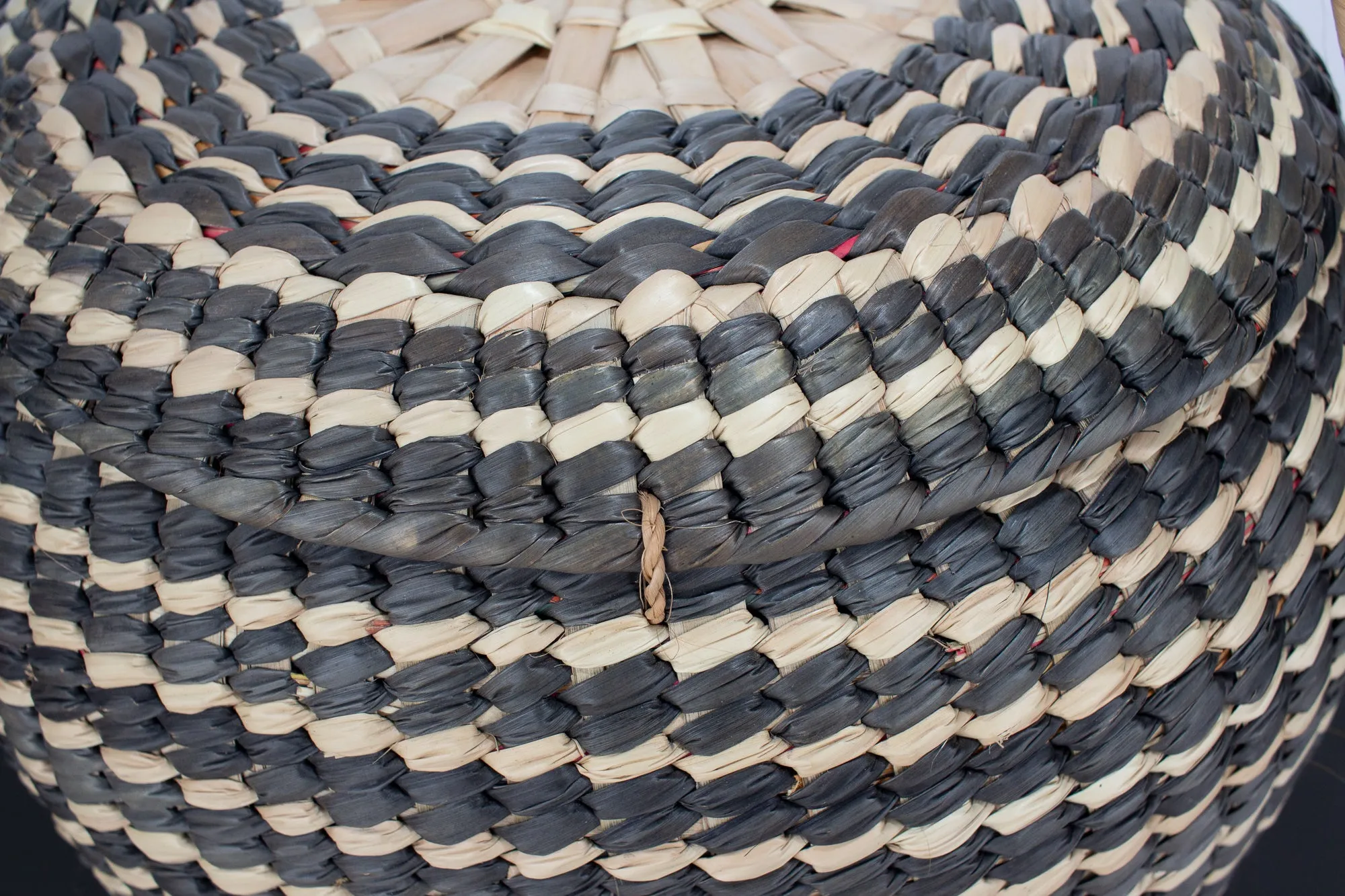 Raya Woven Bucket Tote
