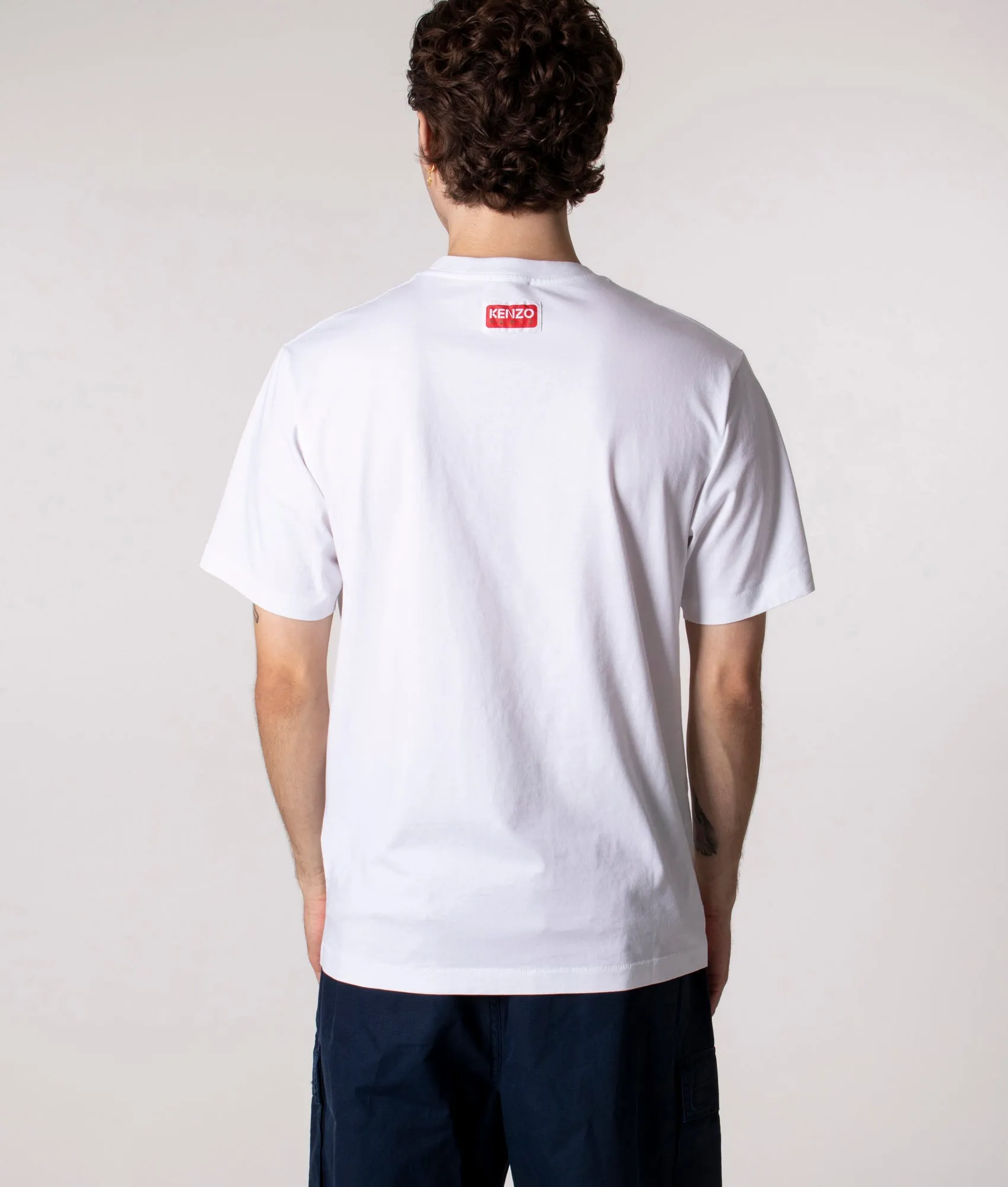 Relaxed Fit Boke Flower Logo T-Shirt