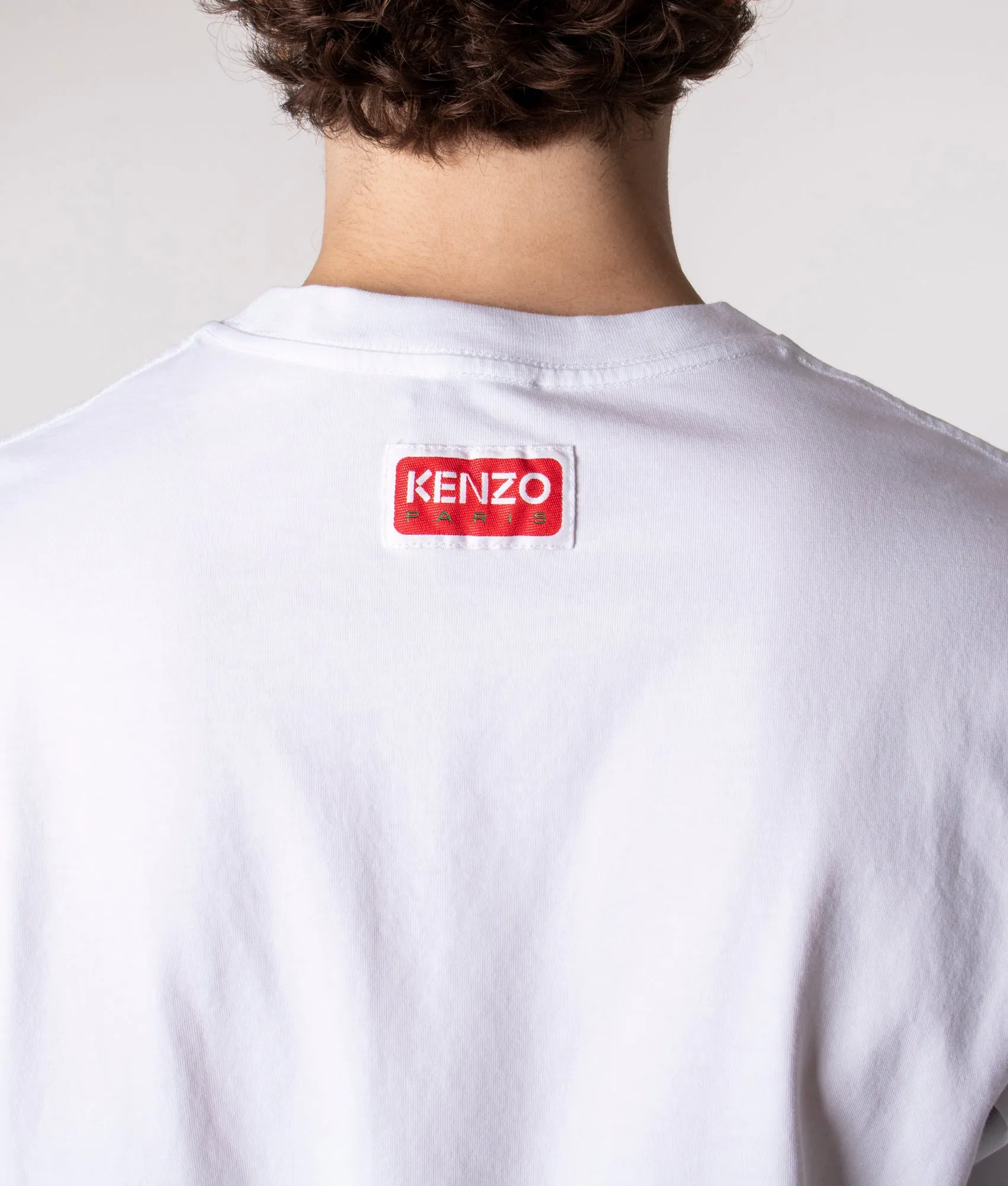 Relaxed Fit Boke Flower Logo T-Shirt