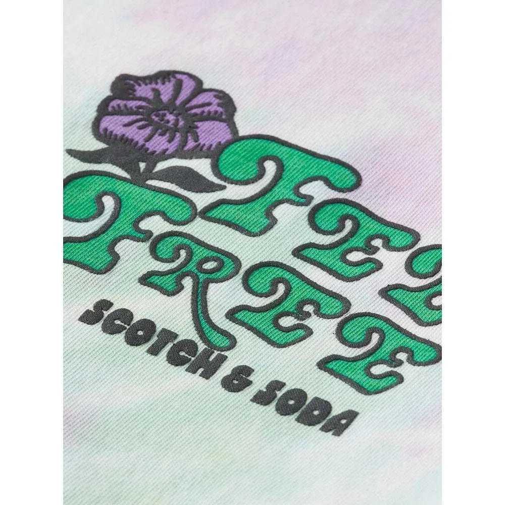 Relaxed-Fit Knotted Tie-Dye Tee