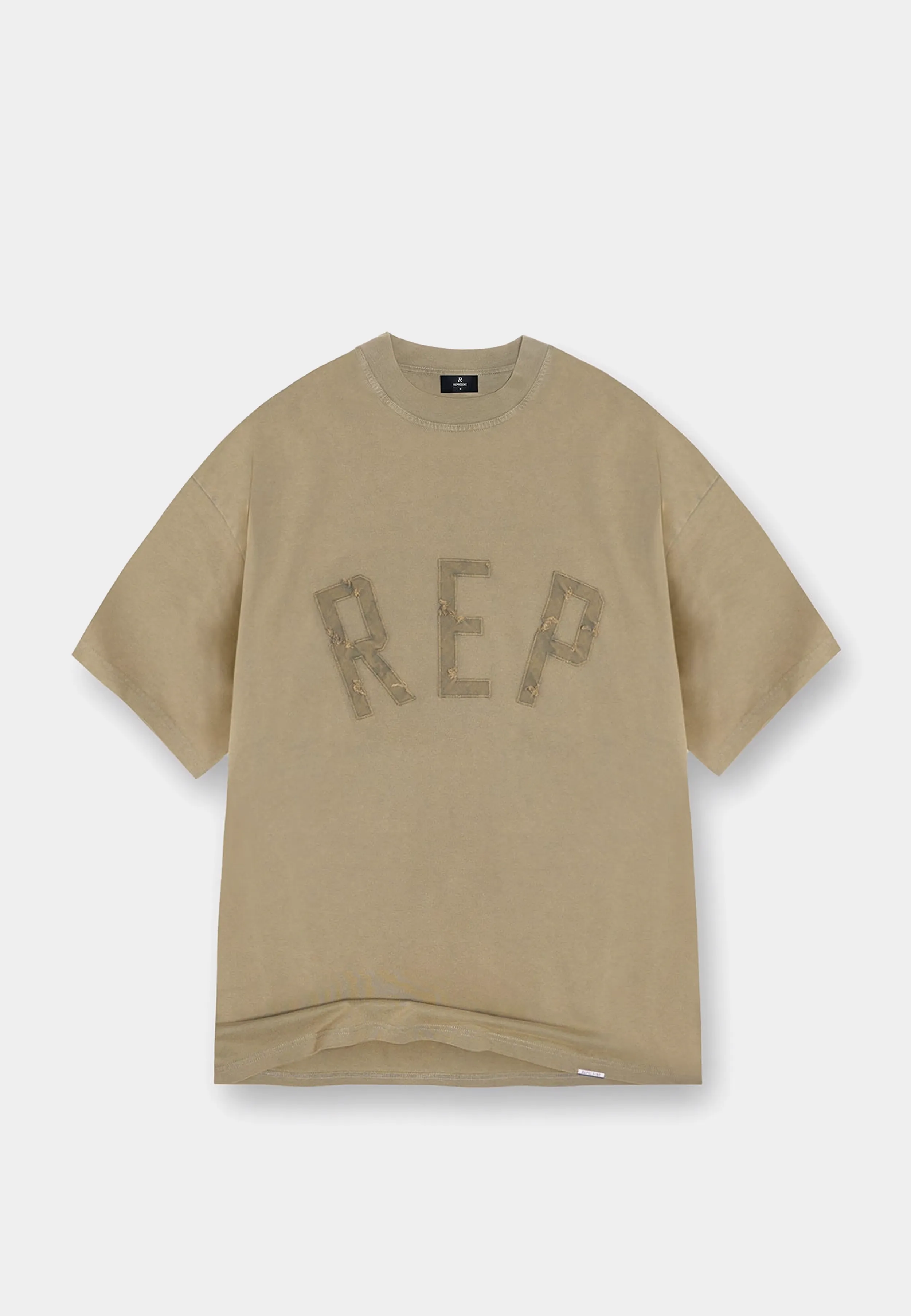 Represent Rep Applique T-Shirt Fawn