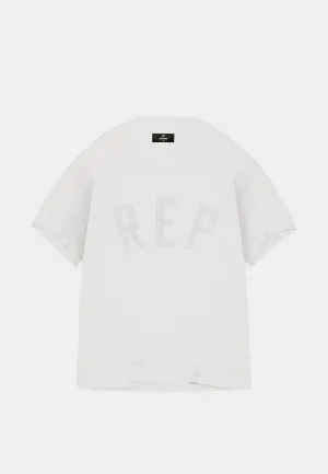 Represent Rep Applique T-Shirt Flat White