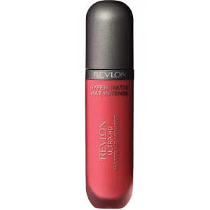 REVLON Ultra HD Lip Mousse Hyper Matte, Longwearing Creamy Liquid Lipstick in Pink, Sunset (810), 0.2 oz
